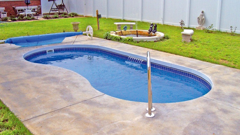 Completed pool project
