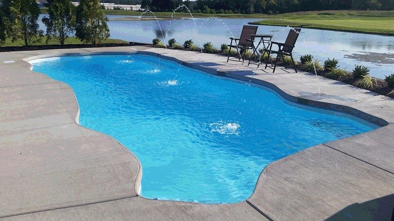 Completed pool project