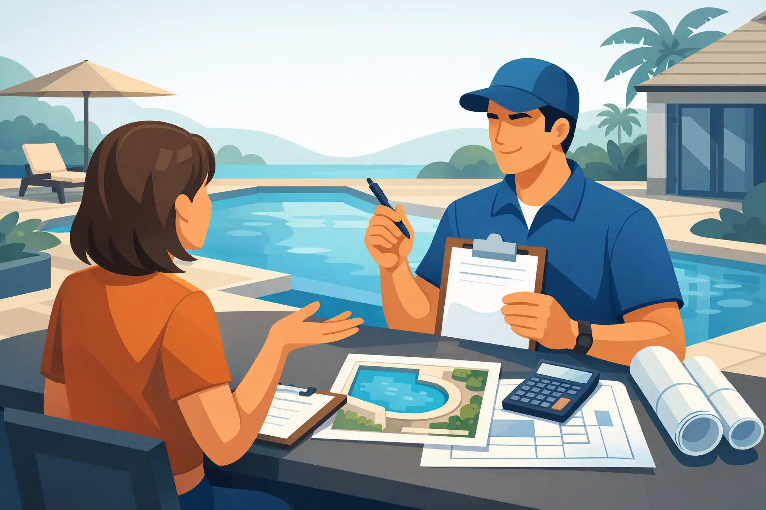 12 Questions to Ask a Pool Contractor Estimate