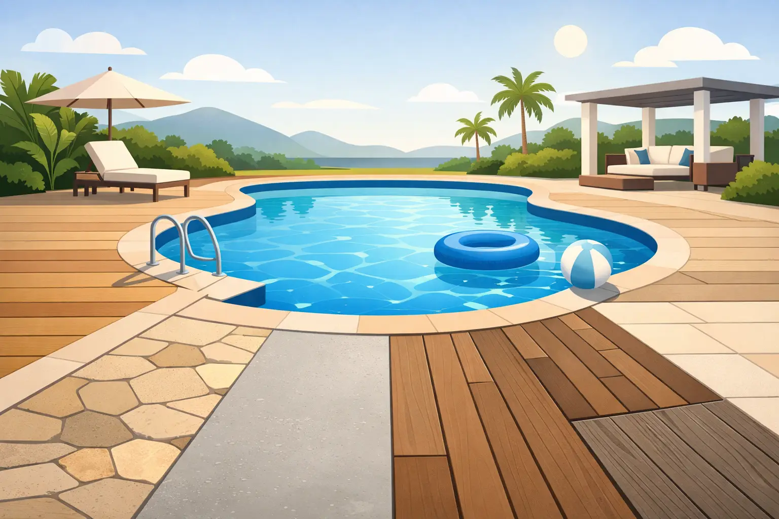 7 Best Pool Decking Materials to Consider