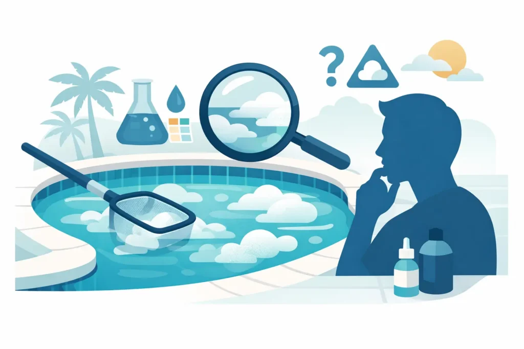 How to Troubleshoot Cloudy Pool Water