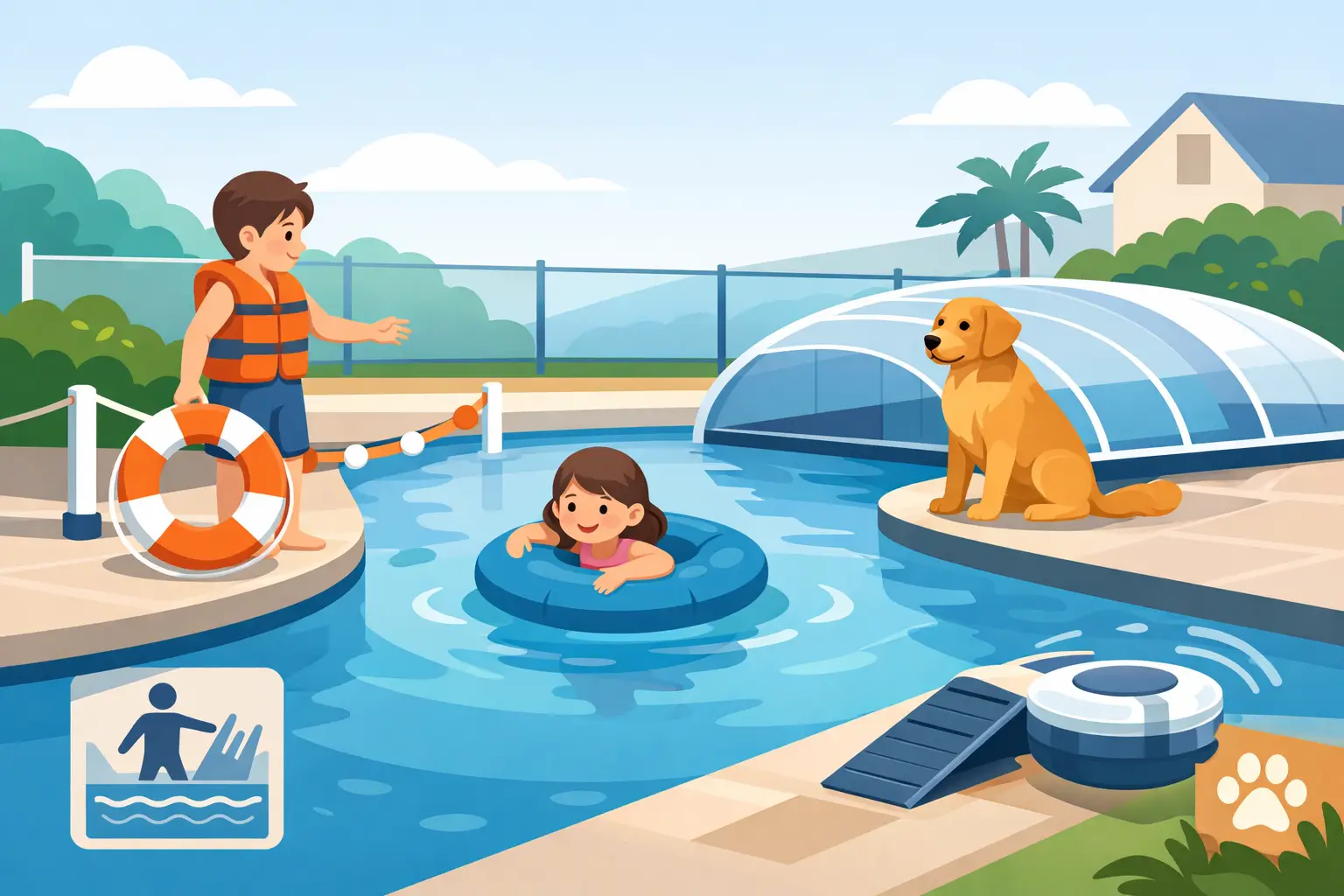 Pool Safety Features for Kids and Pets