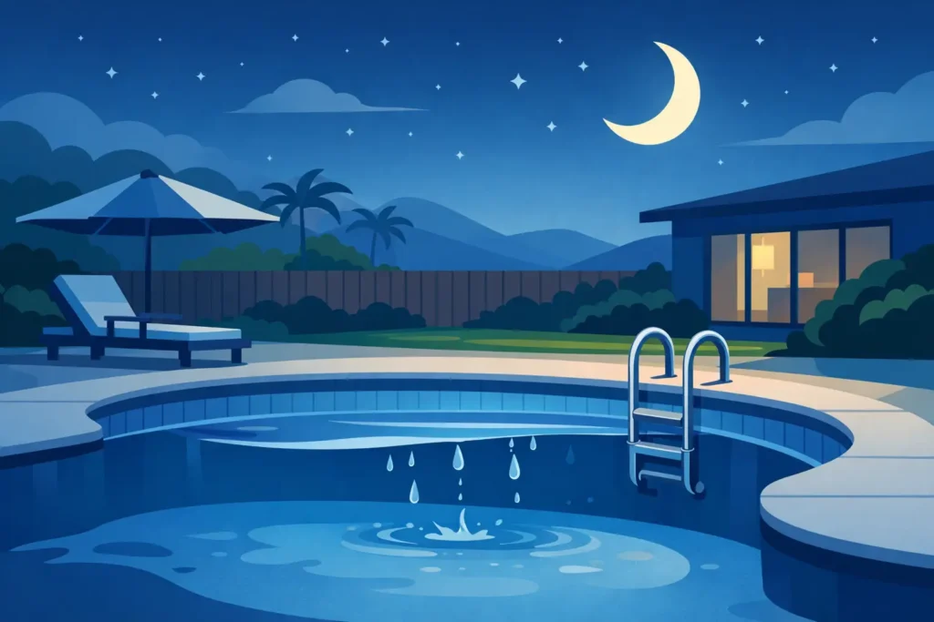 Why Does My Pool Lose Water Overnight?
