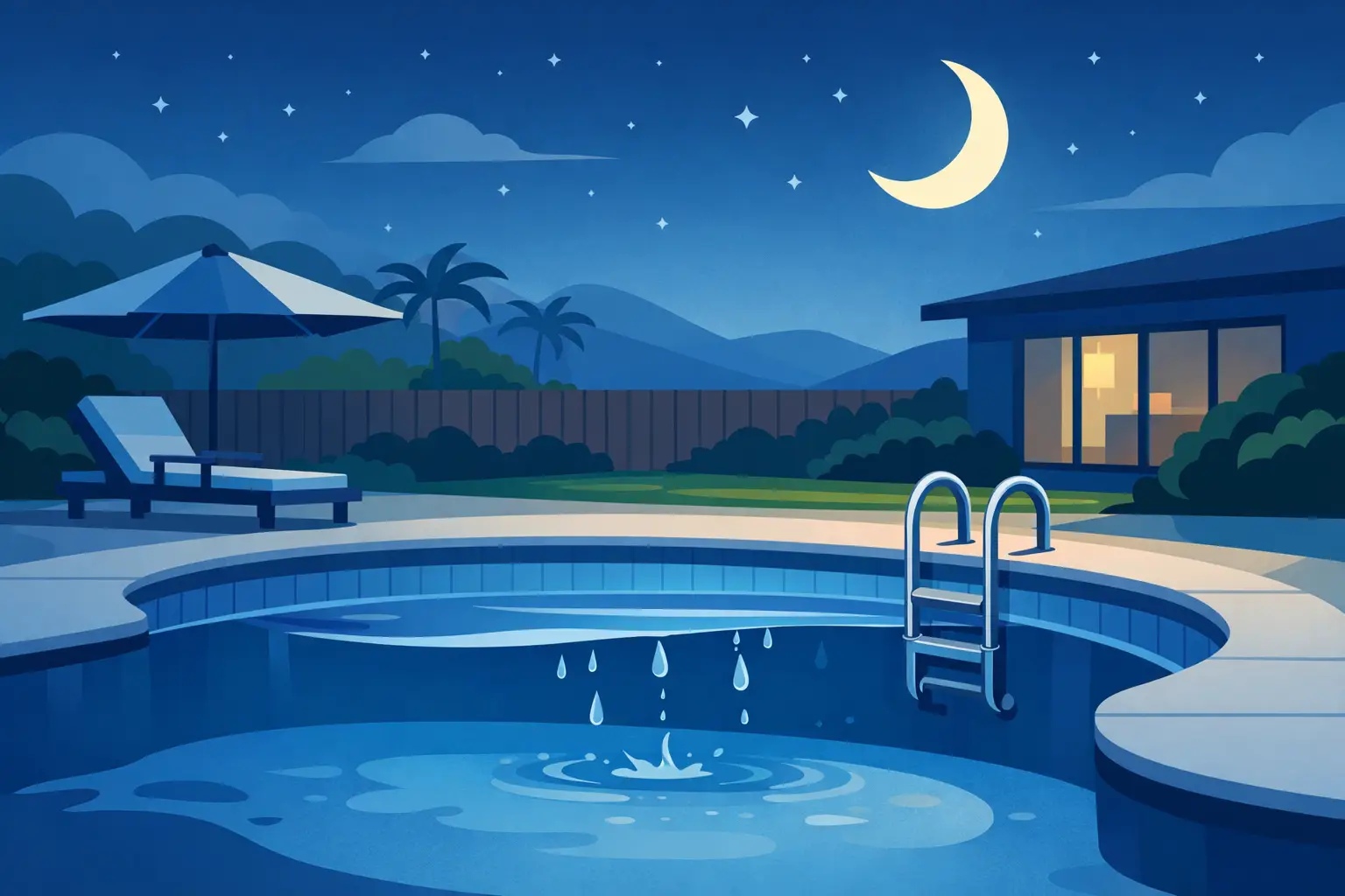 Why Does My Pool Lose Water Overnight?