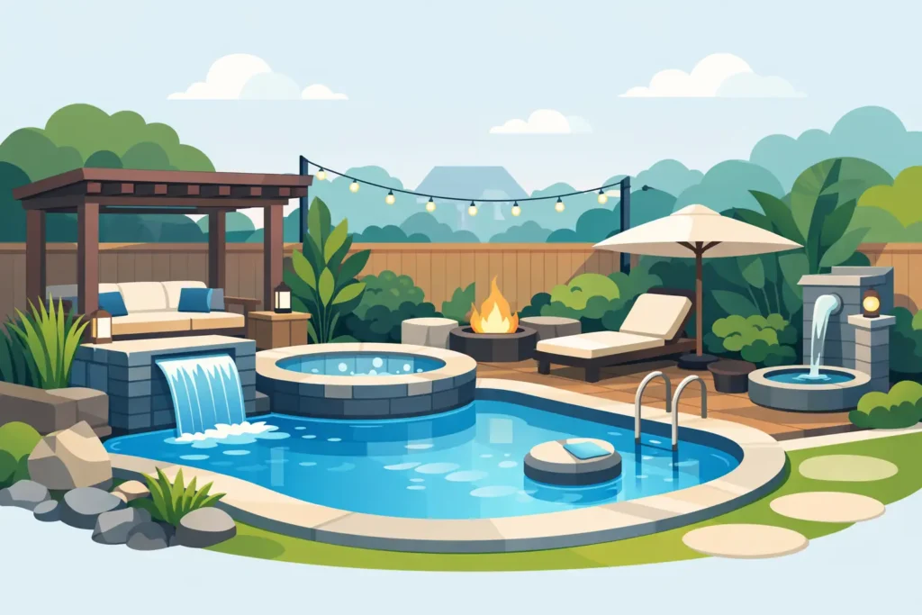 9 Best Pool Features for Small Backyards