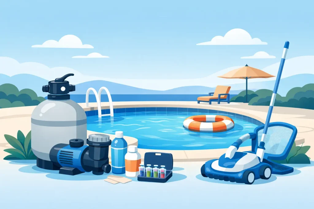 Guide to Pool Equipment Basics for Beginners