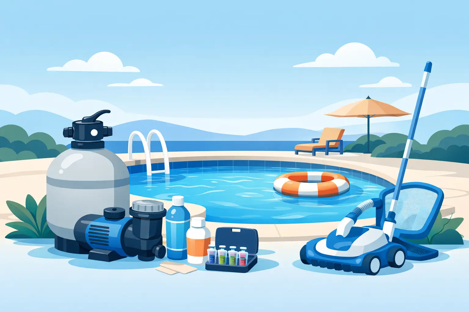 Guide to Pool Equipment Basics for Beginners
