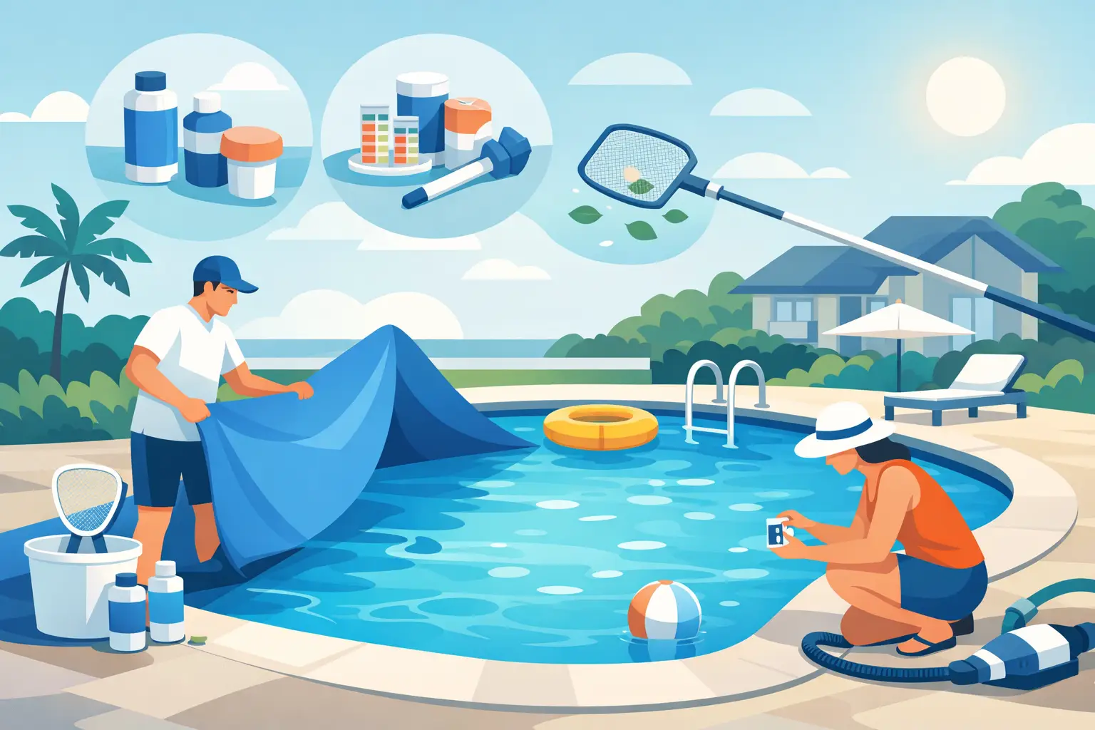 How to Open Pool for Summer the Right Way