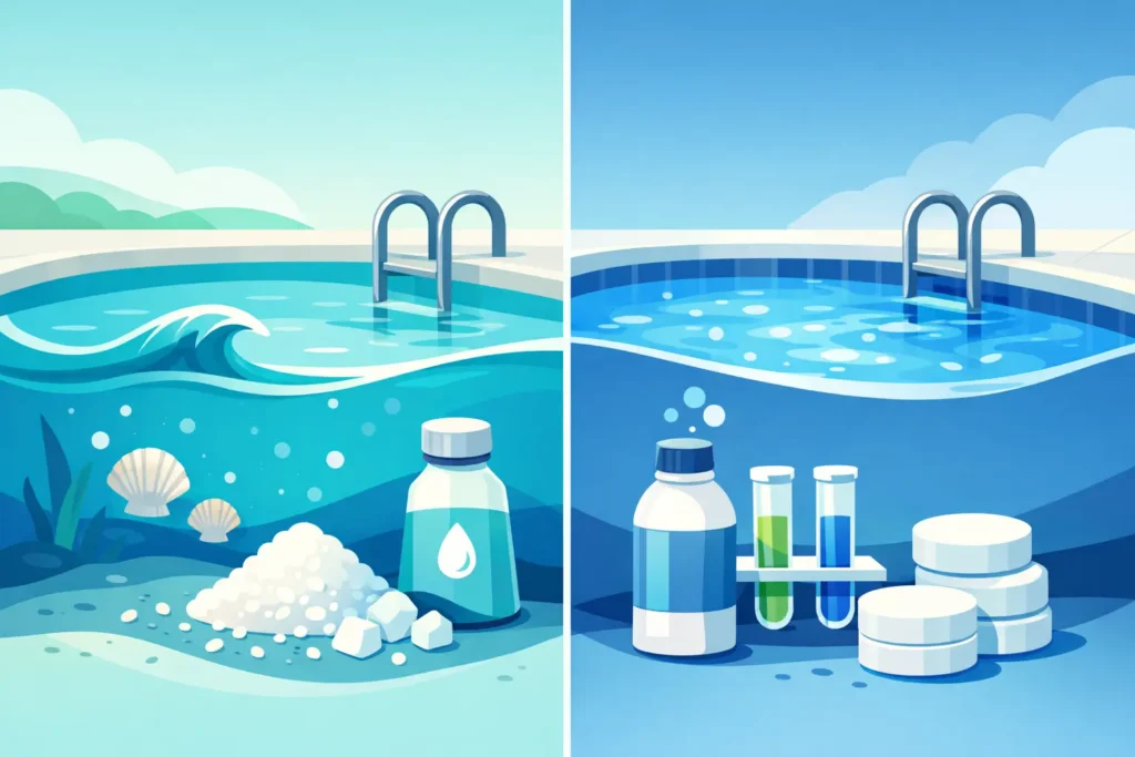 Saltwater vs Chlorine Pool Maintenance