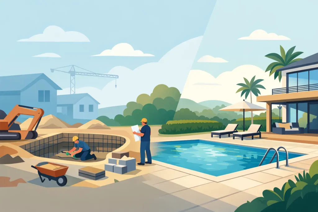 Residential Pool Construction That Lasts