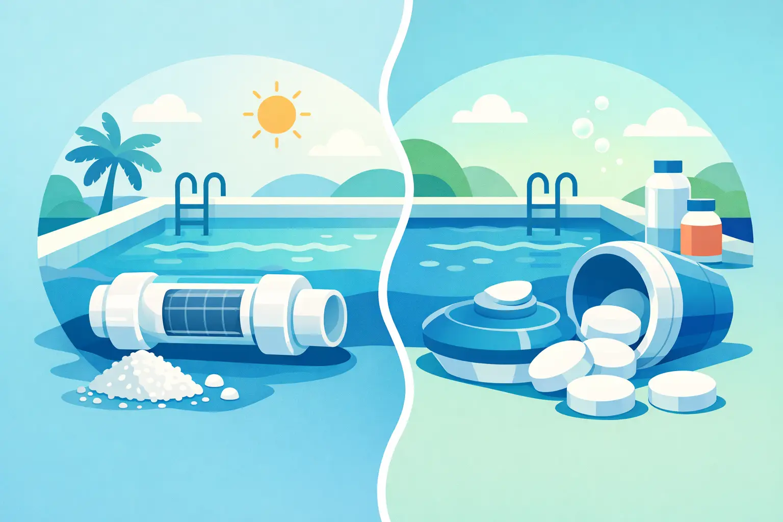 Salt System Versus Chlorine Tablets: Which Fits?