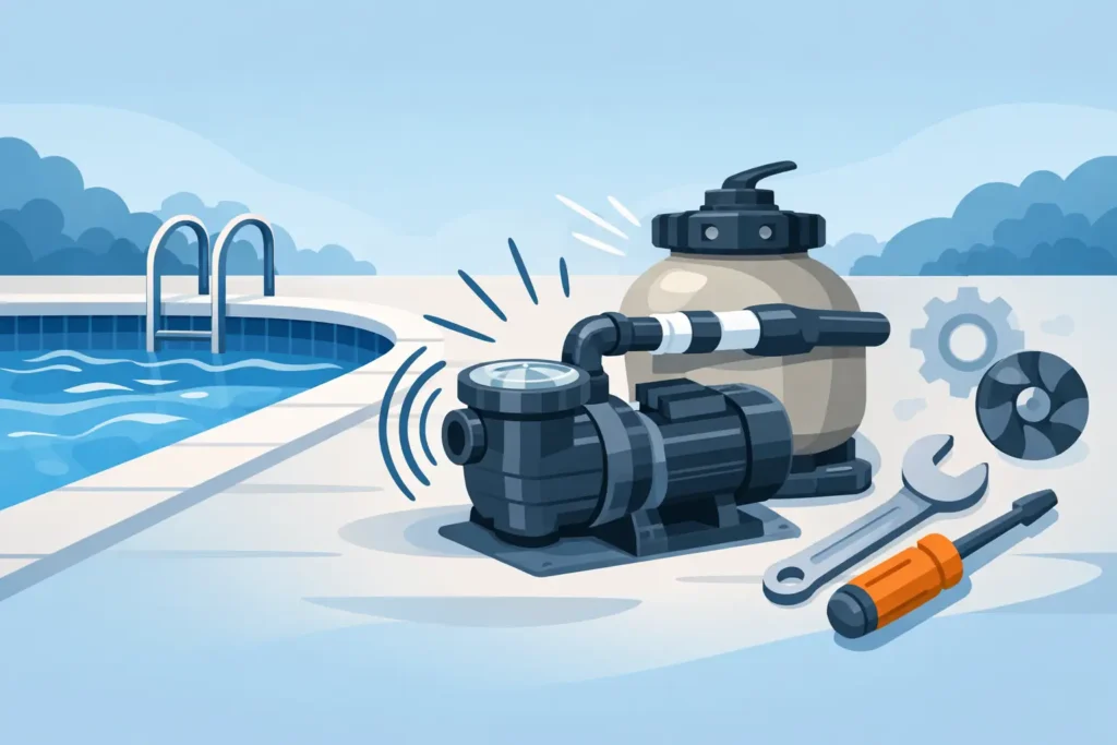 Why Is a Pool Pump Loud? Causes and Fixes