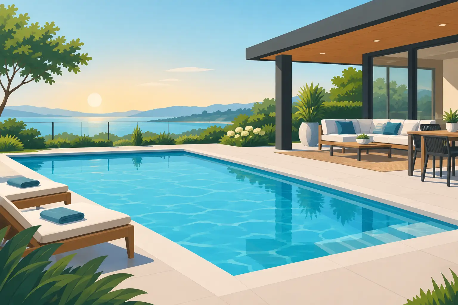Outdoor Living Trends With Pools and Patios