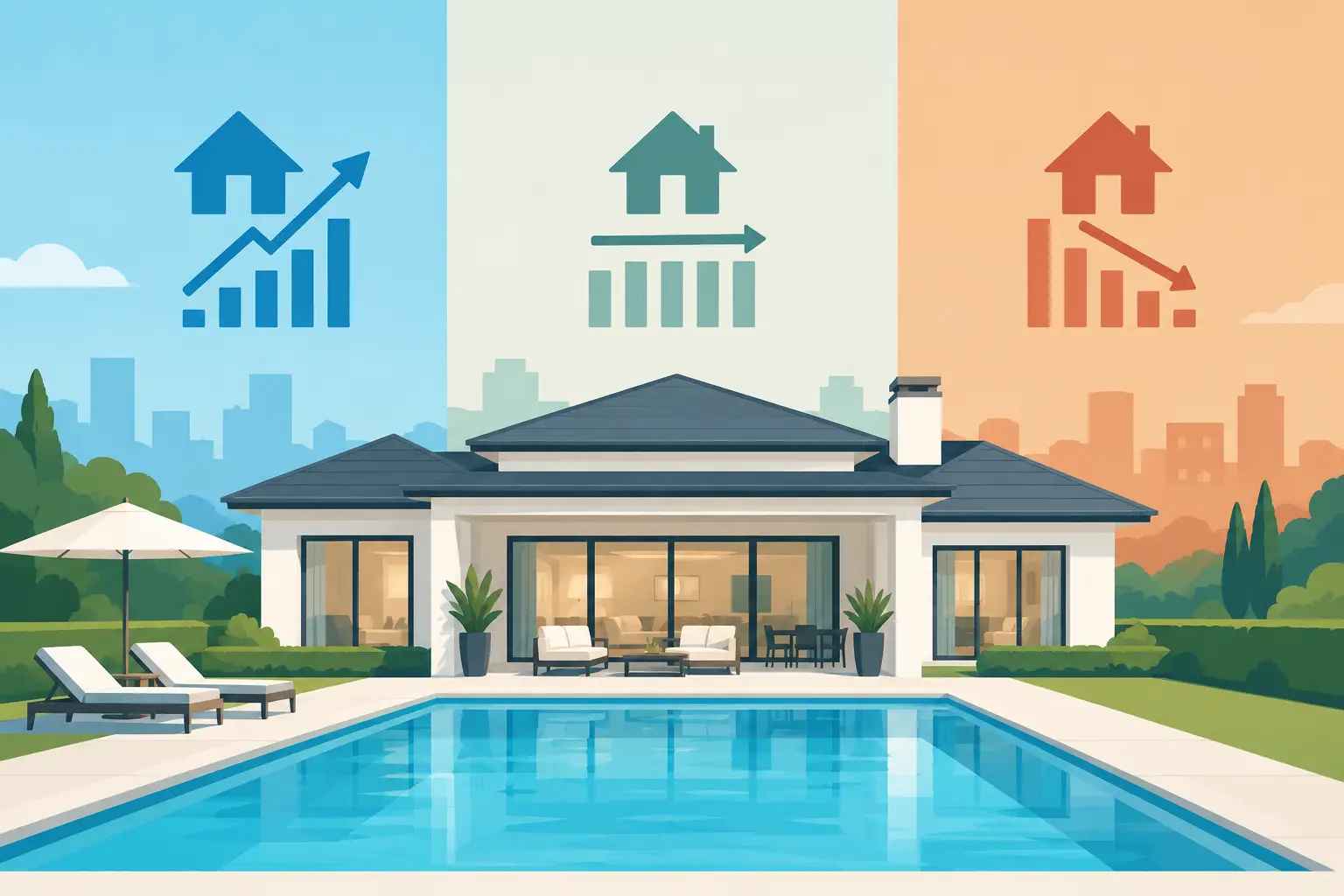 How a Pool Home Value Changes by Market