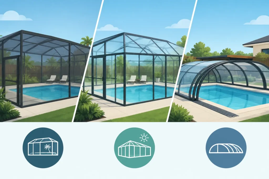 Pool Enclosure Comparison for Backyard Comfort